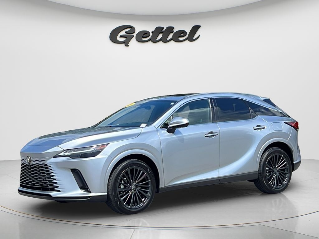 2026 Lexus RX450H PLUS PLAT 450h+ Premium in Iridium — front three-quarter view