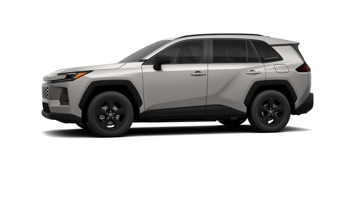 2026 Toyota RAV4 — rear three-quarter view