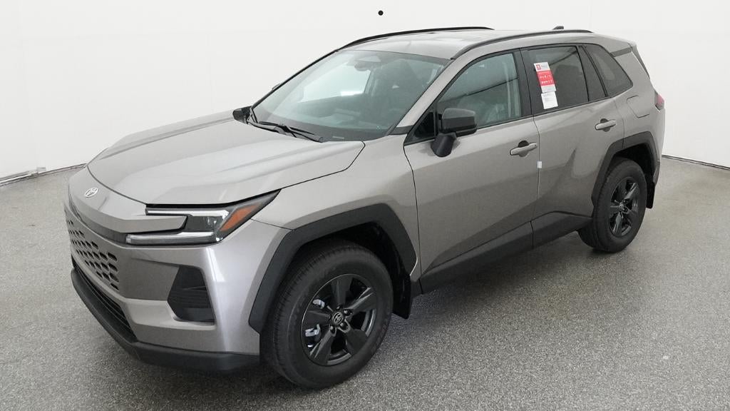 2026 Toyota RAV4 LE in Meteor Shower — front three-quarter view