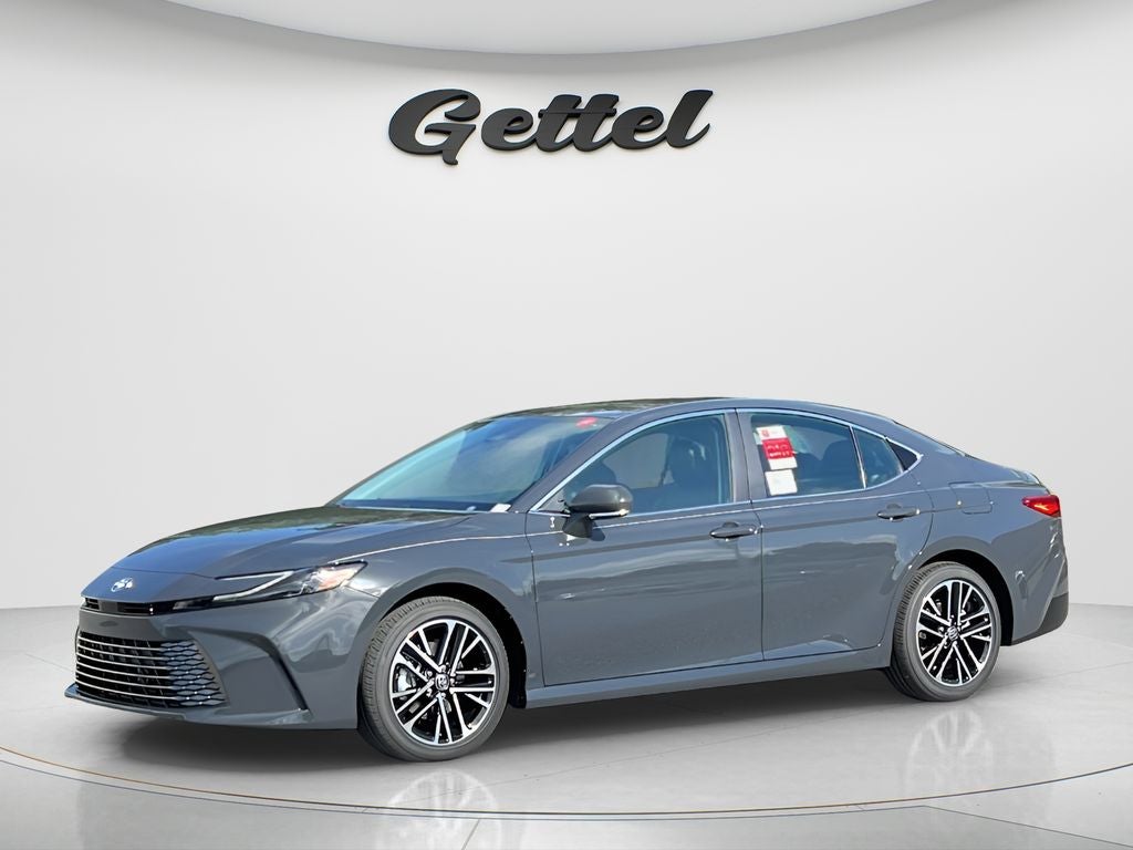 2026 Toyota Camry XLE in Underground — front three-quarter view
