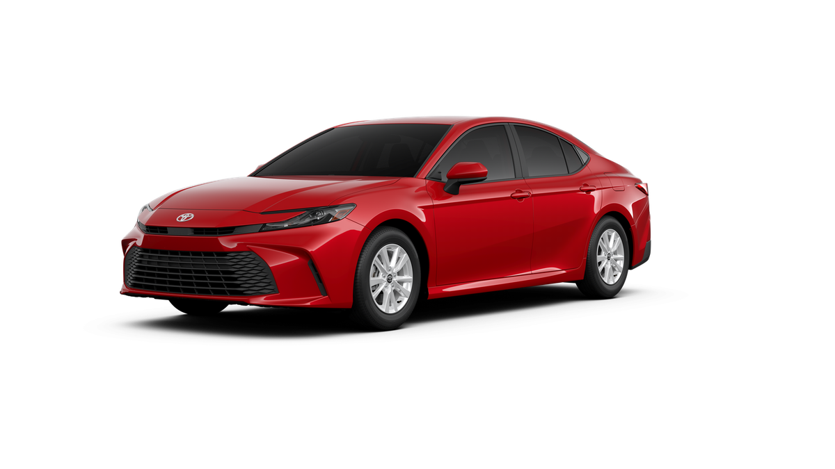 2026 Toyota Camry LE in Supersonic Red <a role='button' class='viewDgDisclaimersButton' data-toggle='modal'...