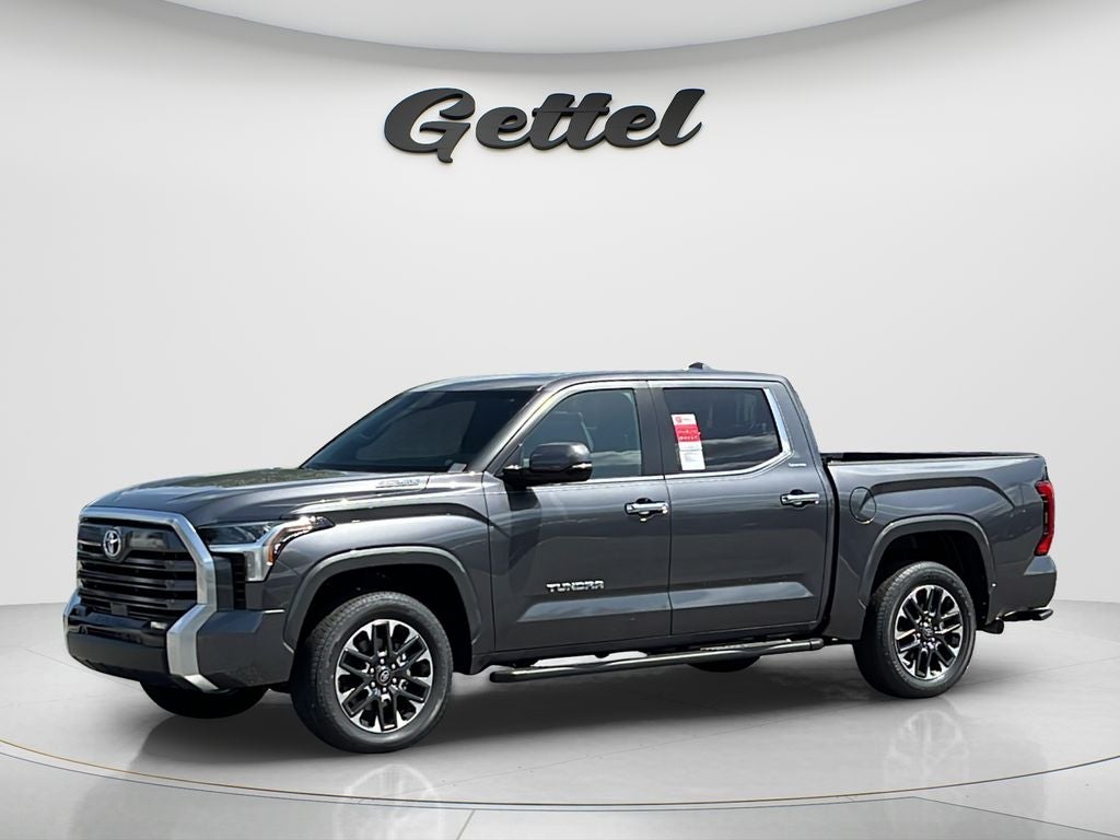 2026 Toyota Tundra i-FORCE MAX Tundra Limited in Magnetic Gray Metallic — front three-quarter view