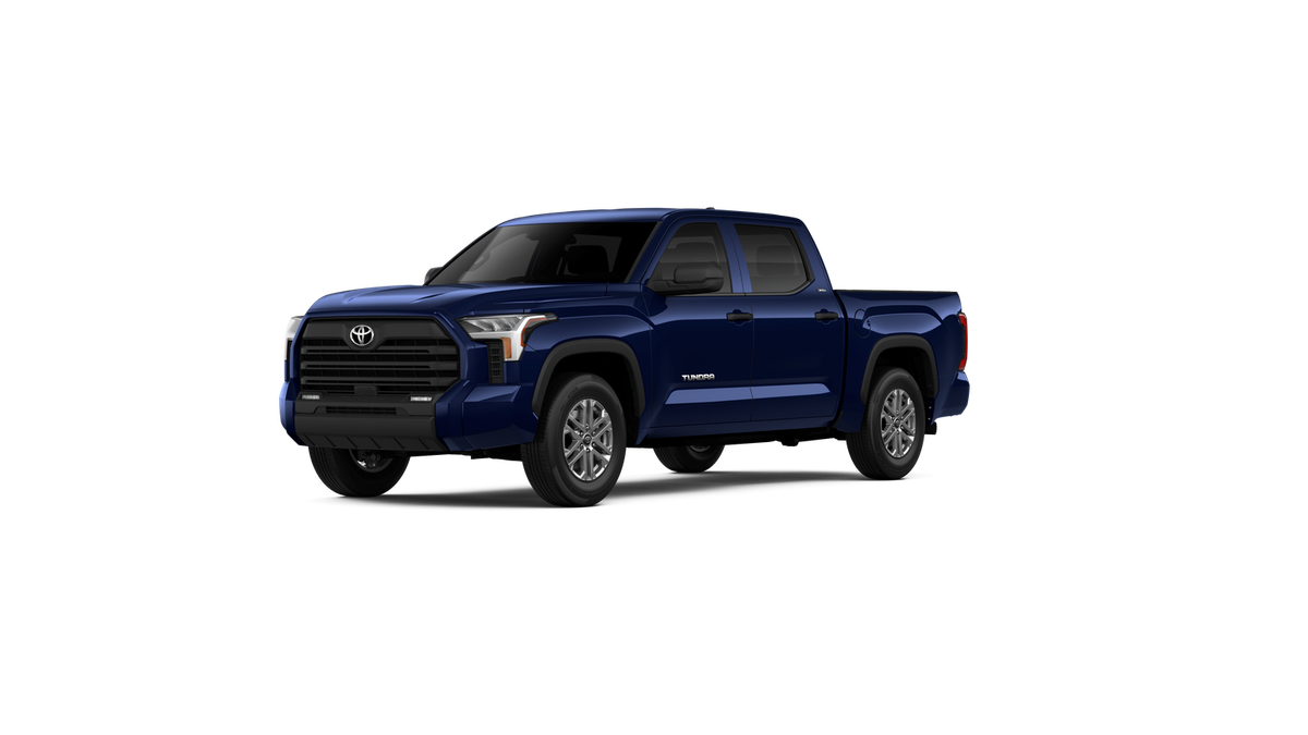 2026 Toyota Tundra SR5 in Blueprint — front three-quarter view