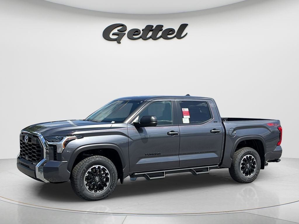 2026 Toyota Tundra SR5 in Magnetic Gray Metallic — front three-quarter view