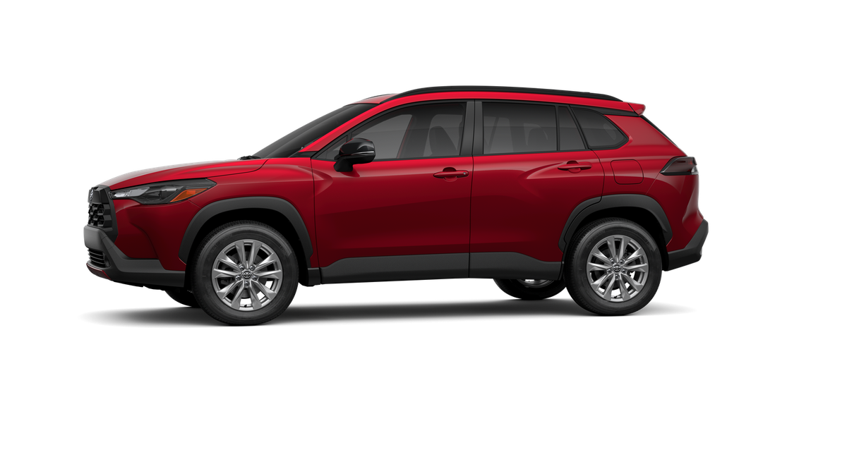 2026 Toyota Corolla Cross — rear three-quarter view