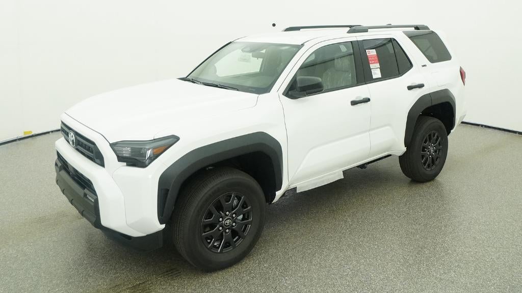 2026 Toyota 4Runner SR5 in Ice Cap — front three-quarter view