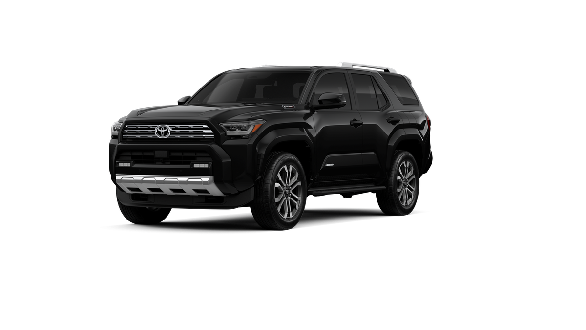 2026 Toyota 4Runner i-FORCE MAX 4Runner Limited in Black — front three-quarter view